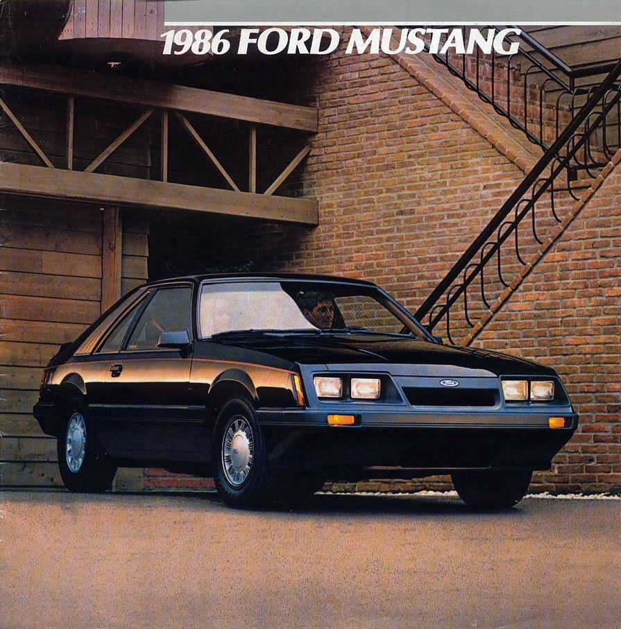 1986 Ford Mustang Brochure